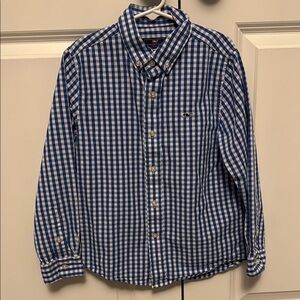 Blue Checkered Kids Shirt